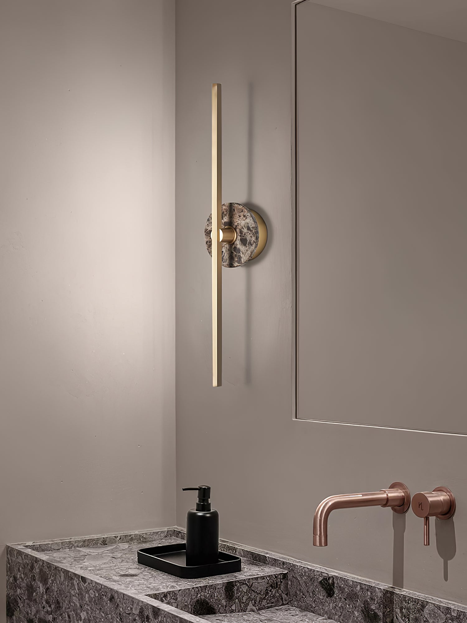 Elmarir Linear Alabaster Wall Light - Neutralighting