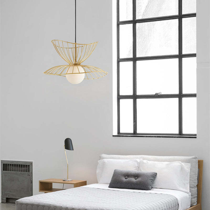 Renée Moderne LED Lampade a Sospensione Metallo Oro/Nero Cucina