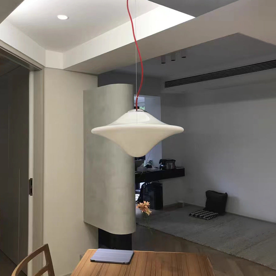 Valentina Moderno UFO Metallo Vetro LED Lampade a Sospensione Studio Camera da Letto