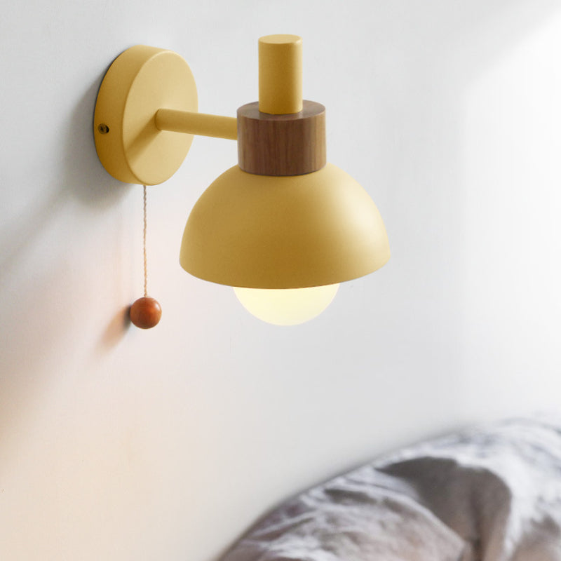 Valentina Moderno Metallo/Vetro Applique Bianco/Giallo/Rosa/Verde Camera da letto/Soggiorno