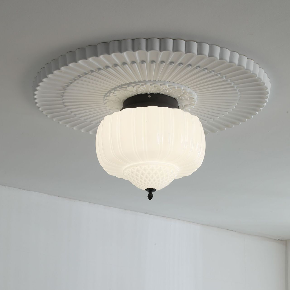 Arisha Moderno Plafoniere Metallo Vetro Camera da Letto