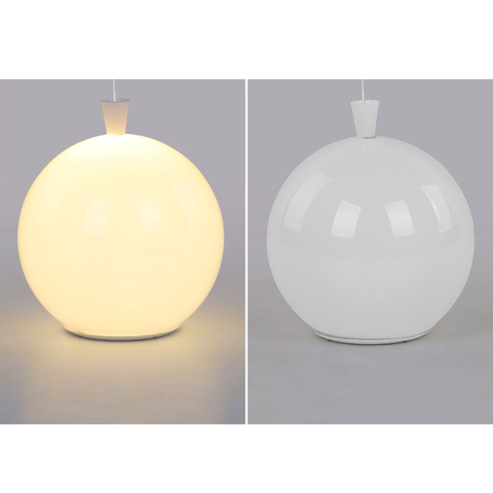 Aria Plafoniera Moderna in Acrilico a Palloncino Bianco