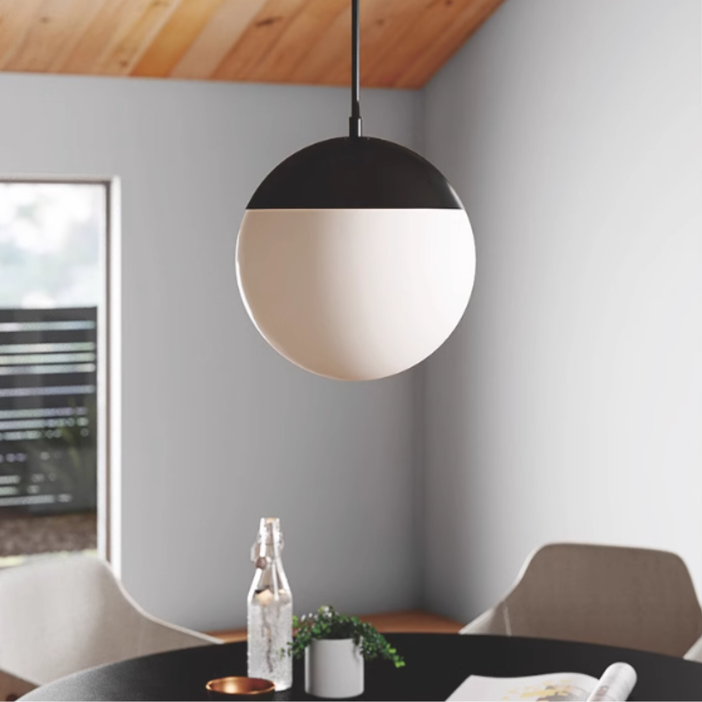 Hallie Moderno Lampade a Sospensionet Metallo Vetro Soggiorno Sala da Pranzo Camera da Letto