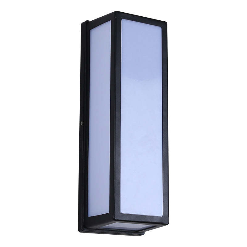 Ray Moderne LED Lampade da Esterno Metallo/Acrilico Nero Impermeabile
