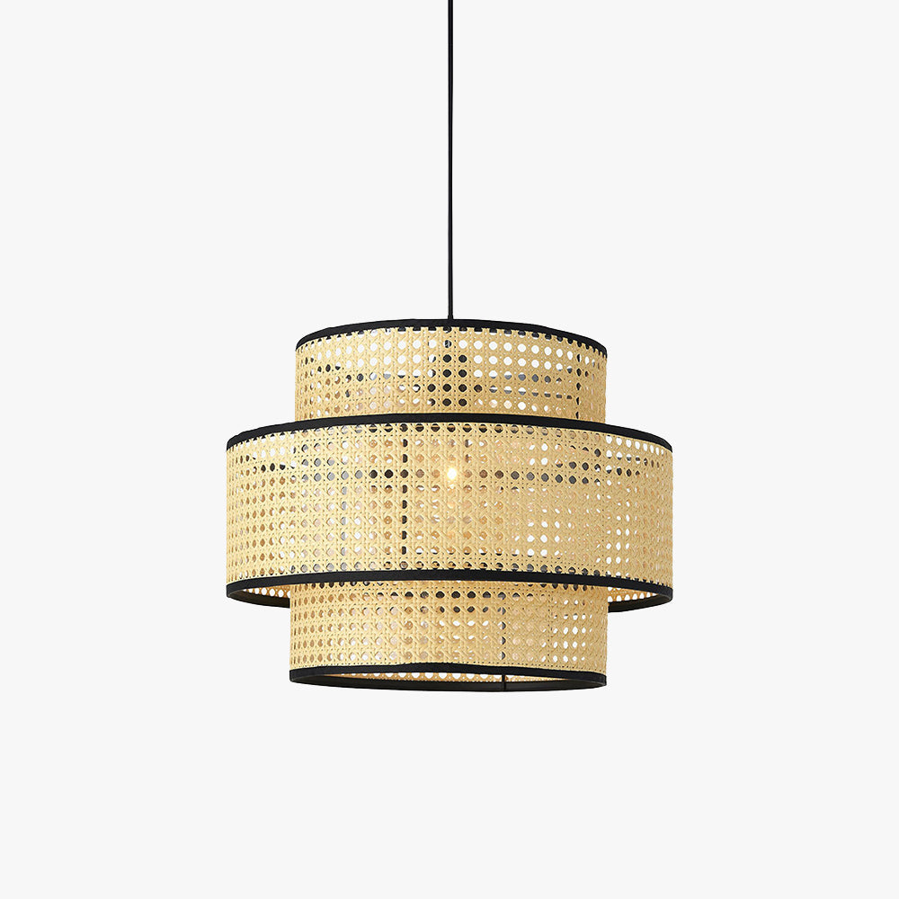 Ritta Moderno Design LED Cilindrico Lampada a Sospensione Metallo PVC Sala da Pranzo
