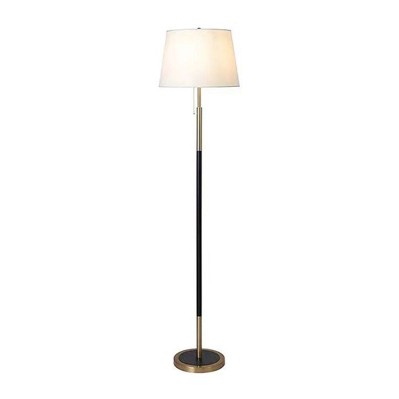 Tiffany Moderne LED Lampade da Terra Metallo/Tessuto Salotto Semplice Nero/Bianco/Rosso/Beige