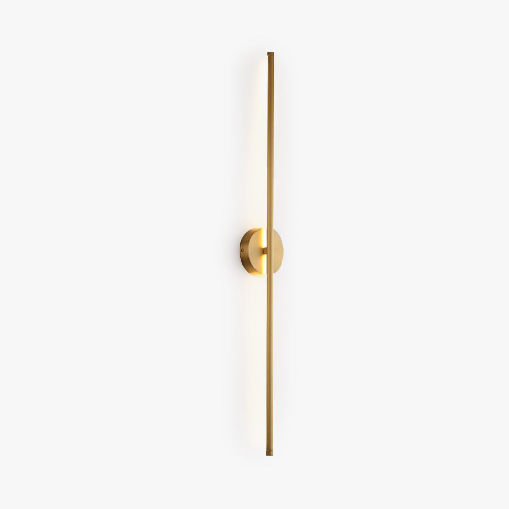 Arisha Moderni LED Minimalismo Applique Metallo Oro Lineare