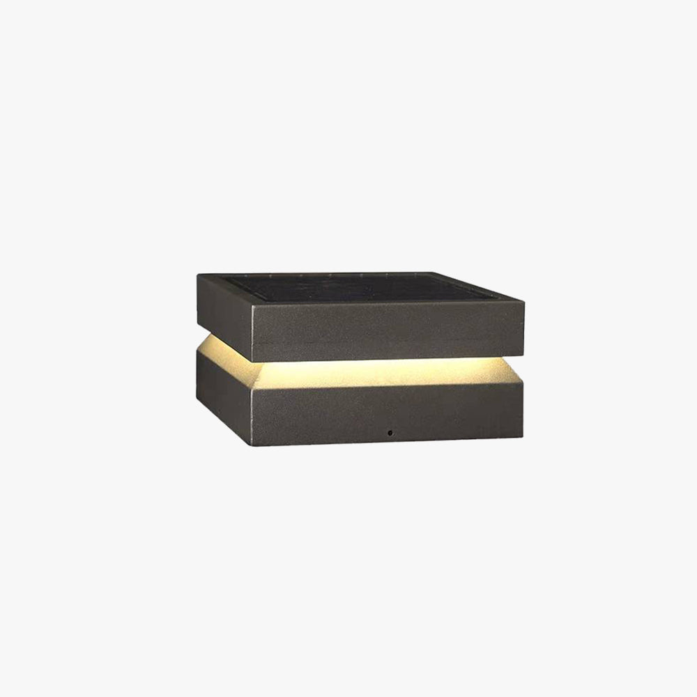 Rile Moderno Concave Metallo Lampade da Esterne