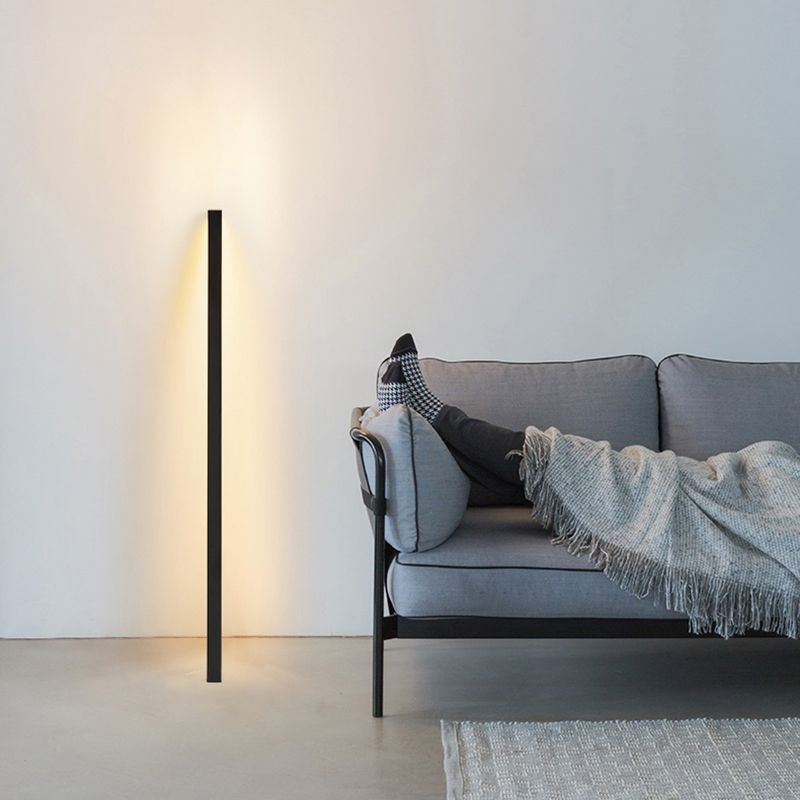 Alessio Minimalismo LED Lampade a Terra Lanterna Metallo Alluminio Nero/Bronzo Soggiorno/Camera da Letto