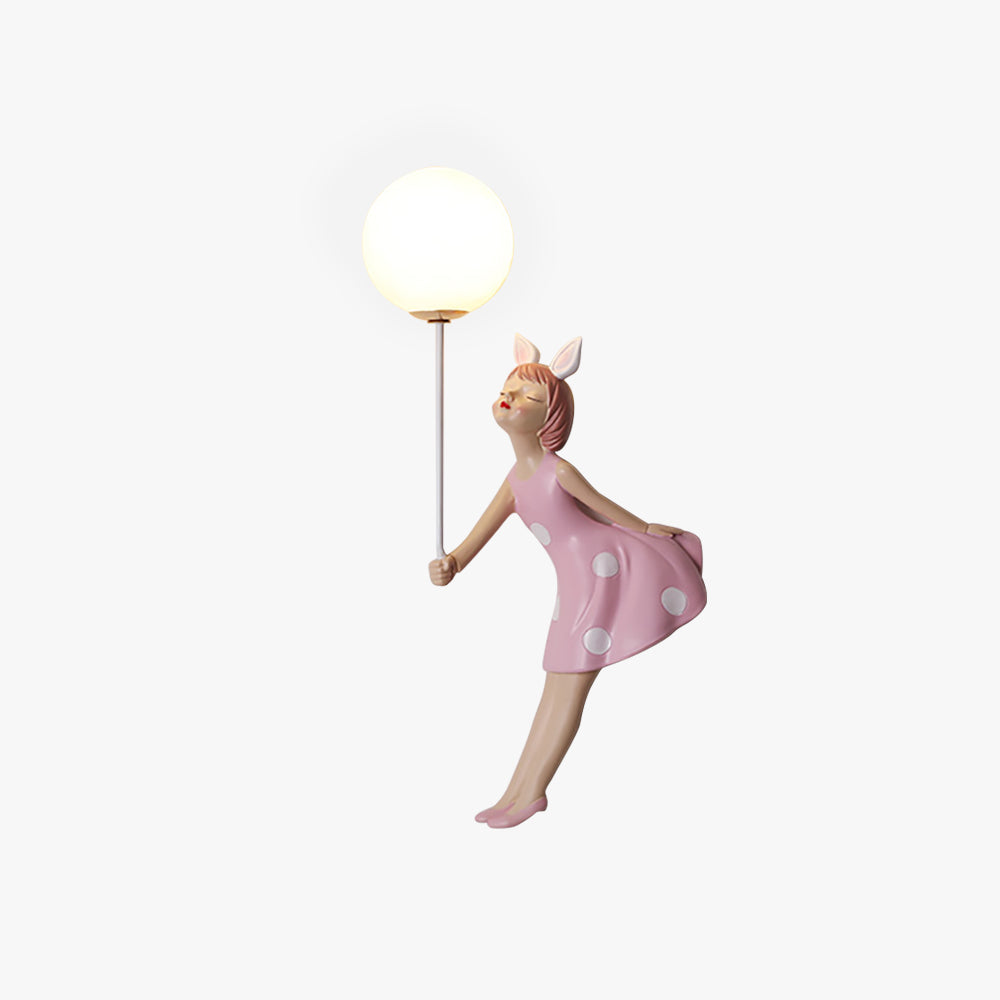Arisha Arte Design Fate PV Applique Rosa Camere dei Bambini