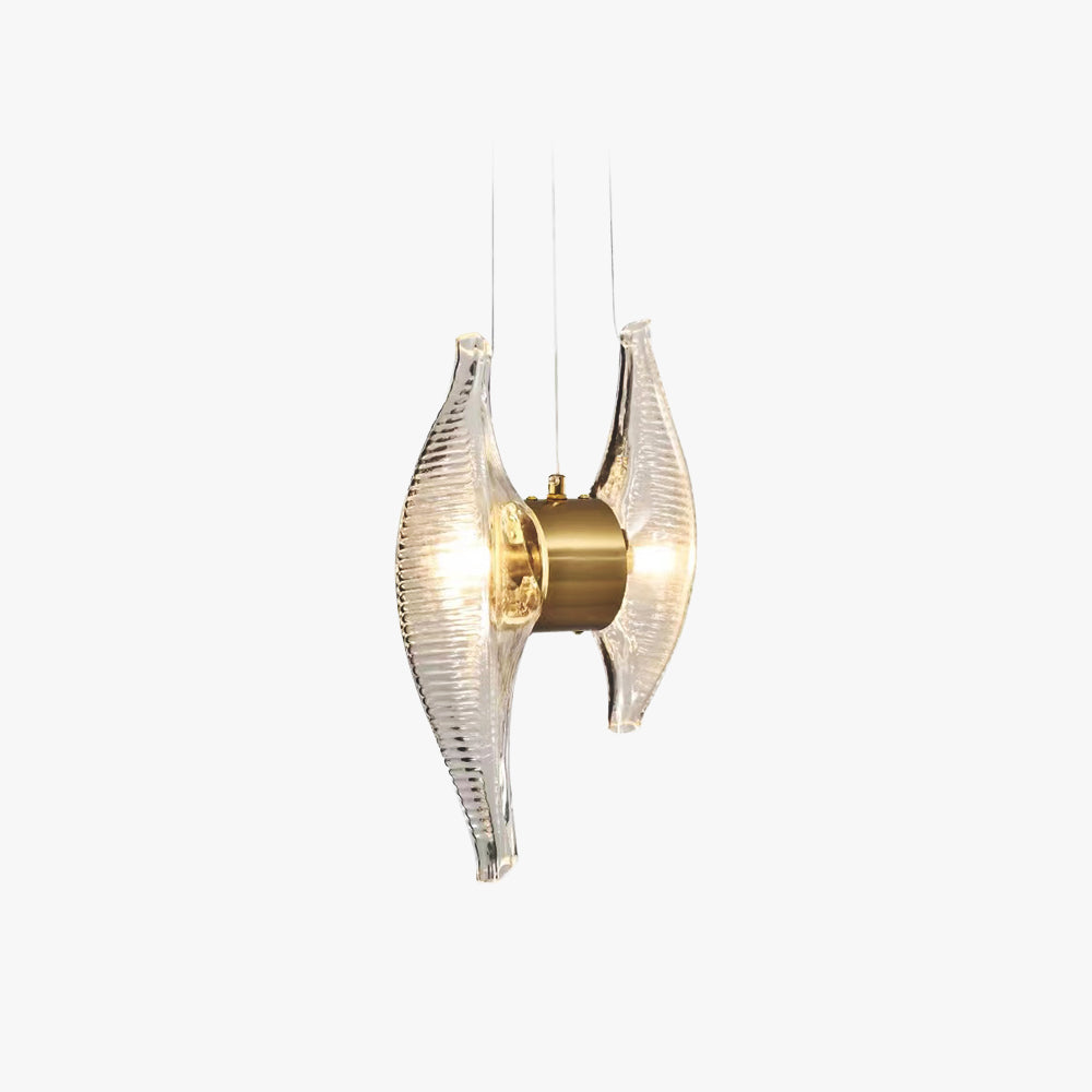 Kristy Moderno LED Lampade a Sospensione Oro Lusso Vetro Metallo Soggiorno/Camera da Letto