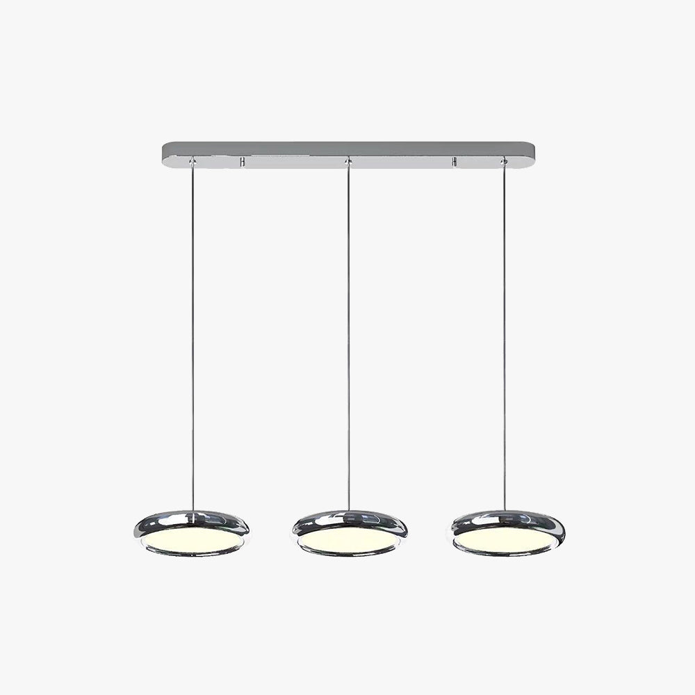 Arisha Minimalista LED Lampade a Sospensione Metallo Argento/Oro/Rosa Circolare Soggiorno/Camera da Letto/Sala da Pranzo