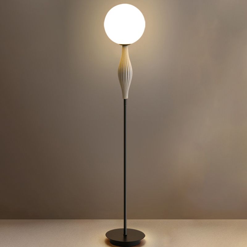 Valentina Design LED Lampade da Terra Bubble Metallo/Vetro Camera da Letto