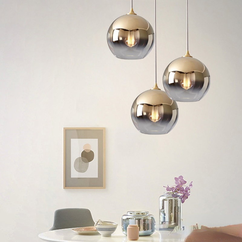 Arisha Design LED Lampada a Sospensione Globo