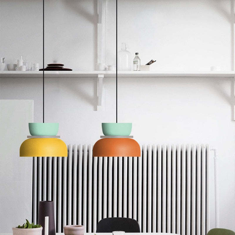 Valentina Moderni LED Lampade a Sospensione Metallo Sala Studio