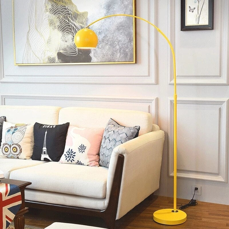 Mira Moderna LED Lampada da Terra Metallo Colorato Bellissimo