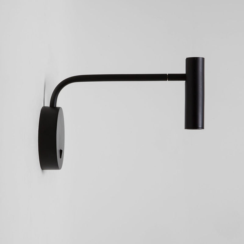 Arisha Applique LED Metallo/Acrilico Nero/Bianco/Oro Corridoio Braccio Oscillante Moderna