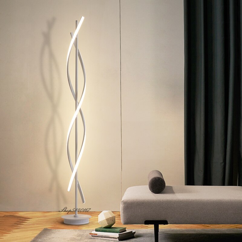 Mira Moderno LED Lineare Acrilico Lampade da Terra