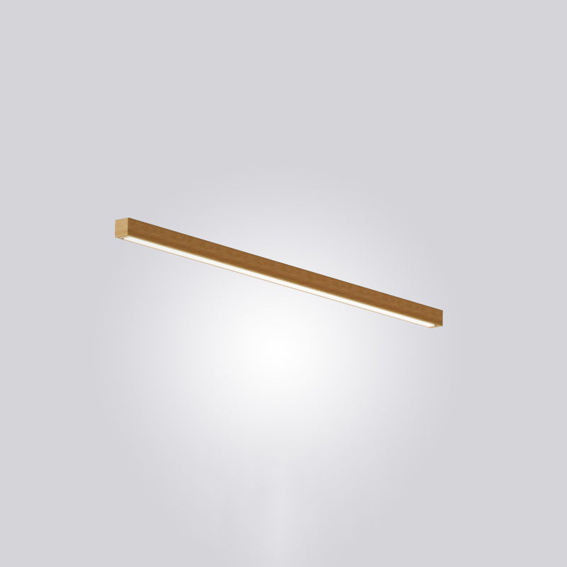 Arisha Moderna LED Plafoniera Legno Acrilico Lineare Soggiorno/Camera da Letto