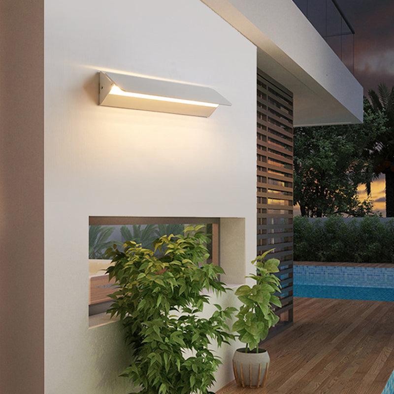 Ray Moderne LED Applique da Interno Metallo Bianco Ruotabile