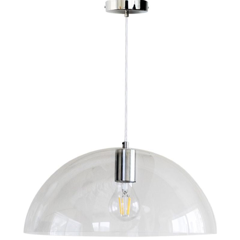 Valentina Moderno Globo Metallo PVC Lampade a Sospensione Cucina Soggiorno