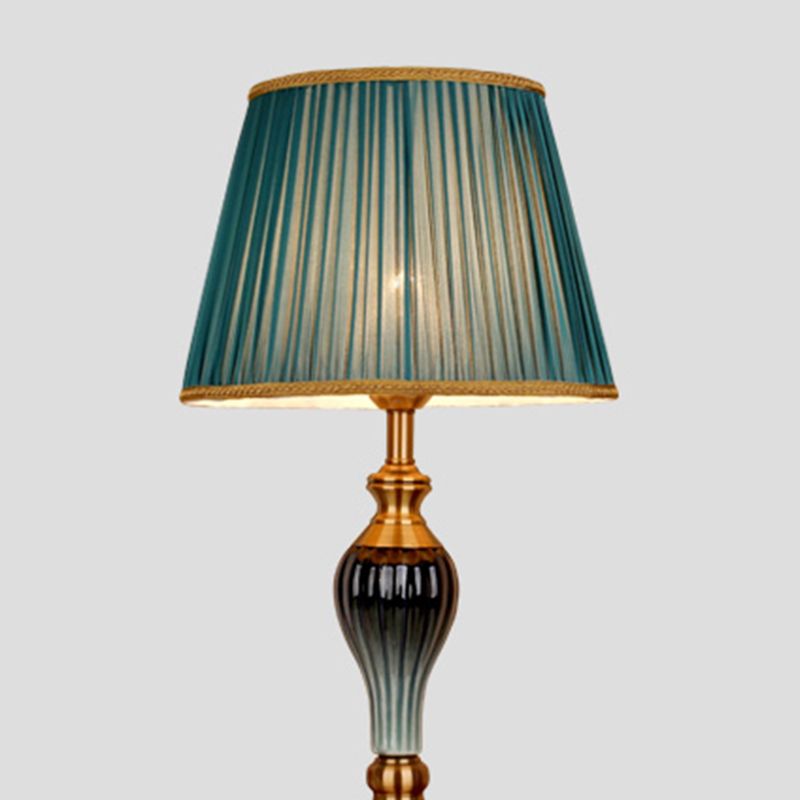Tiffany Moderni LED Lampade da Terra Metallo Tessuto Soggiorno/Camera da Letto
