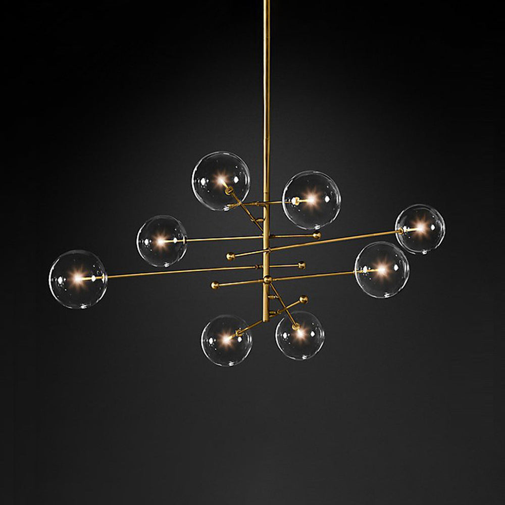 Valentina Moderne LED Lampade a Sospensione Oro Bolla