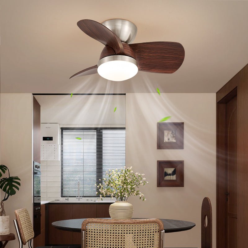 Plafoniera Ventilatore Dyms in un ambiente interno moderno