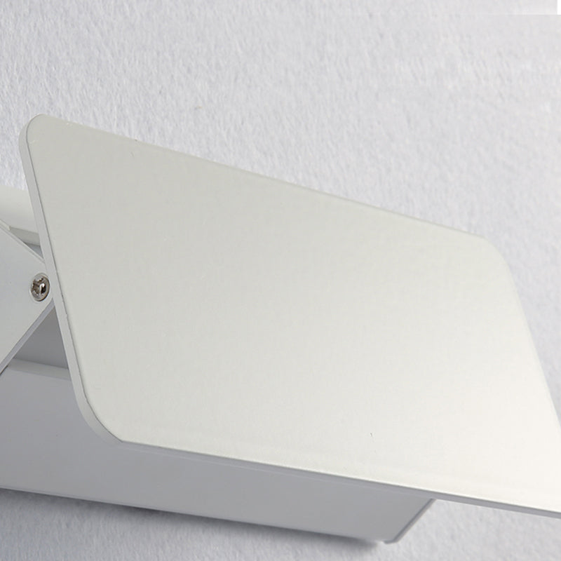 Ray Moderne LED Applique da Interno Metallo Bianco Ruotabile