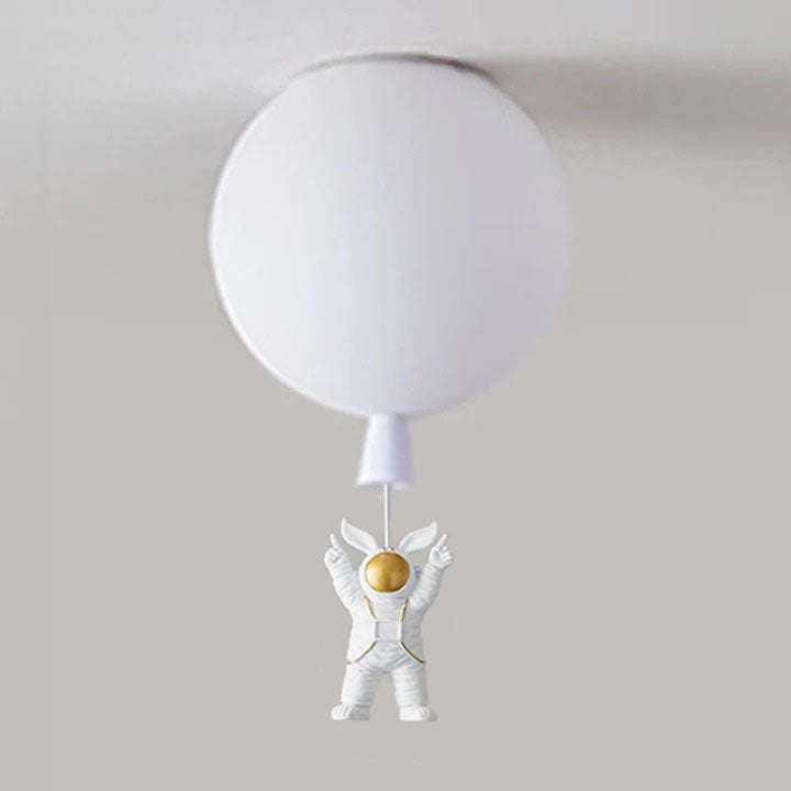 Aria Plafoniera Moderna a Forma di Palloncino di Astronauta