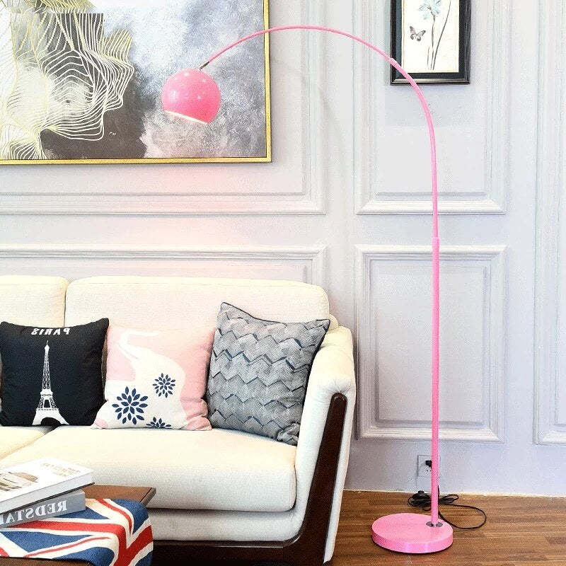Mira Moderna LED Lampada da Terra Metallo Colorato Bellissimo