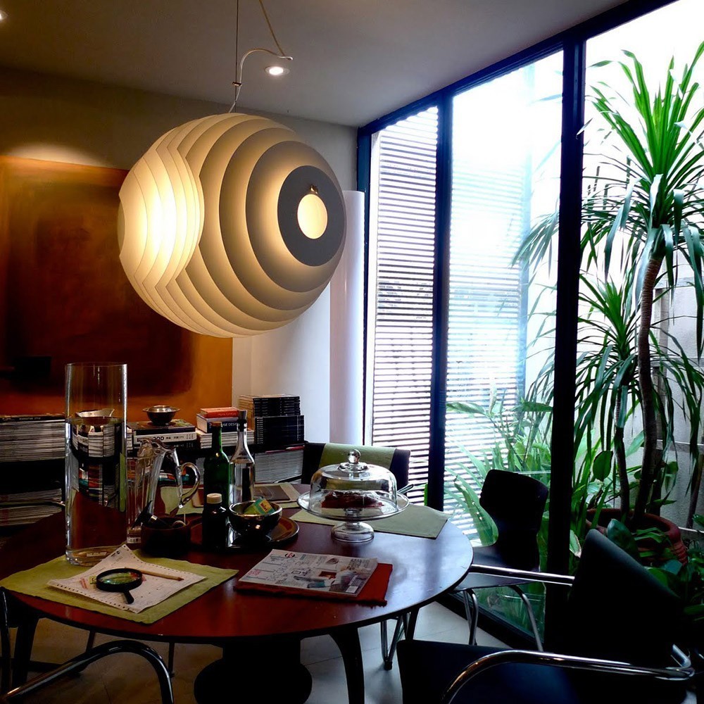 Ritta Retro Design Metallo LED Lampade a Sospensione Studio Sala da Pranzo
