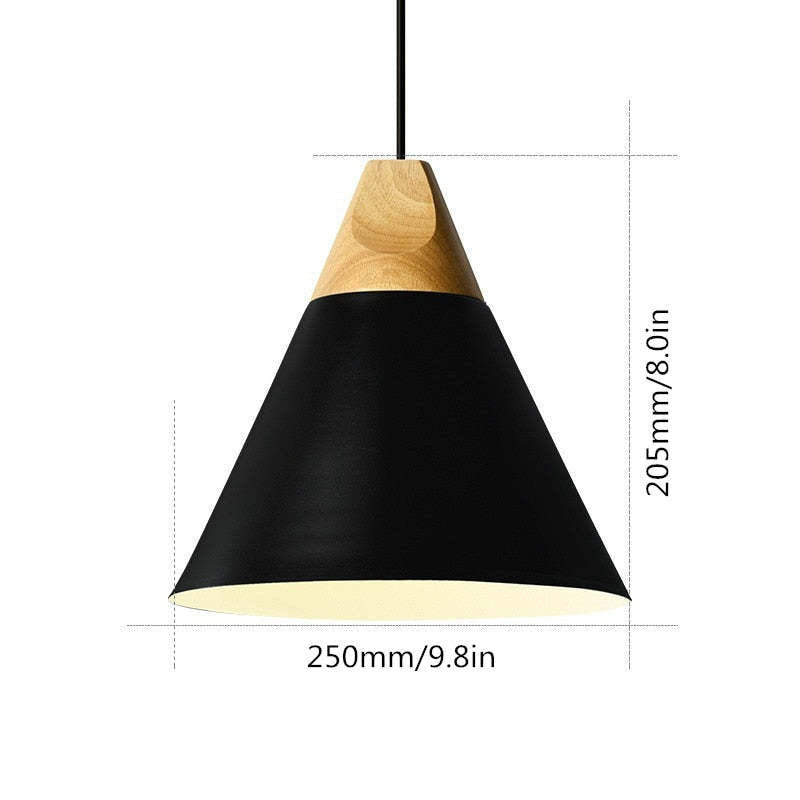 Valentina Moderno Semplice LED Lampada a Sospensione Multi-Forme Legno/Metallo Soggiorno/Camera da Letto/Cucina