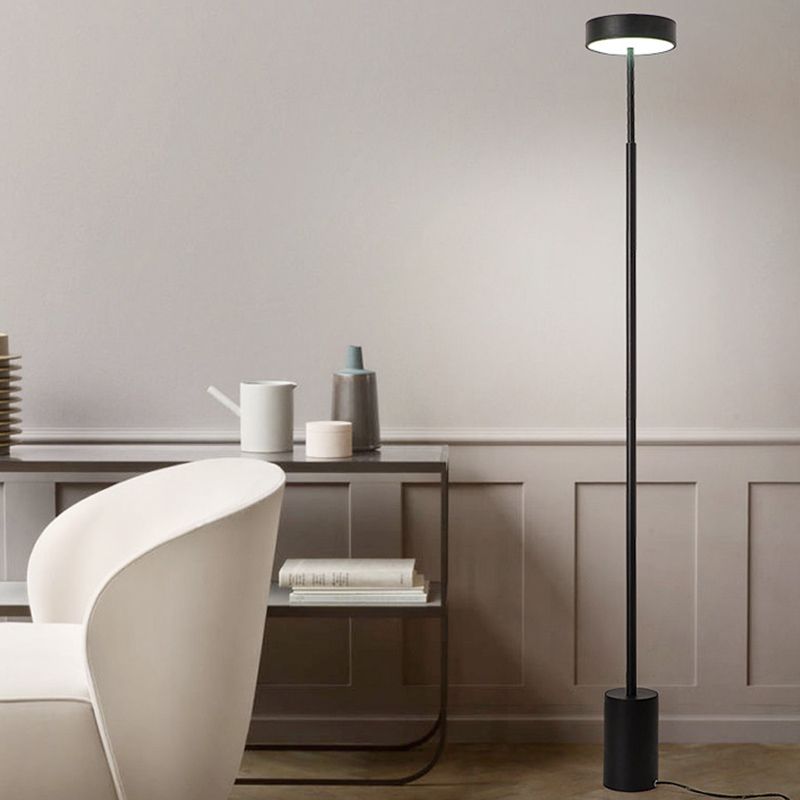 Arisha Design LED Lampada da Terra Metallo/Acrilico Salotto Moderno Minimalista Semplice
