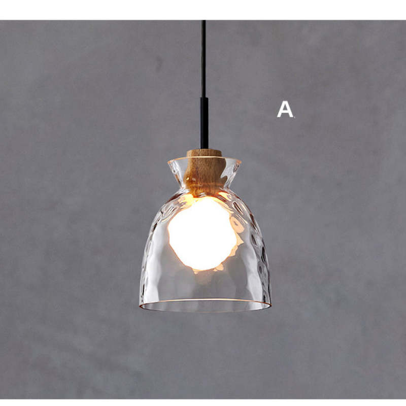 Arisha Minimalista LED Design Vetro Lampade a Sospensione Trasparente Soggiorno/Camera da Letto