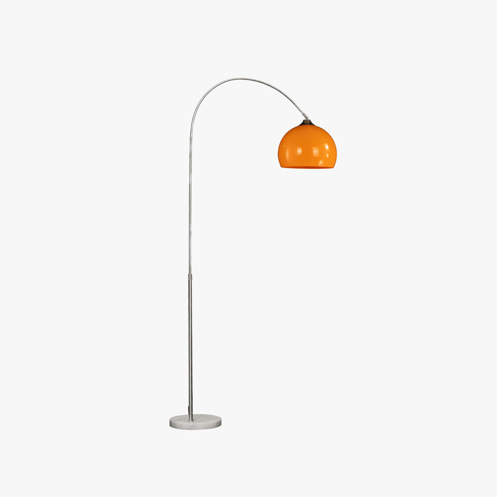 Mira Moderne LED Alto/Arco Lampade da Terra Arancio/Bianco