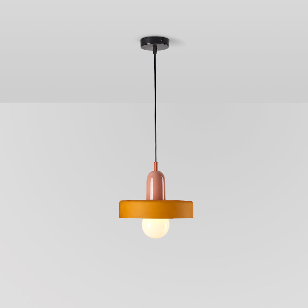 Valentina Moderni Design LED Lampada a Sospensione Multicolore Vetro