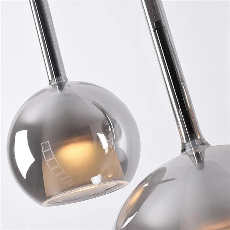 Valentina Moderno Sfera LED Lampade a Sospensione Vetro