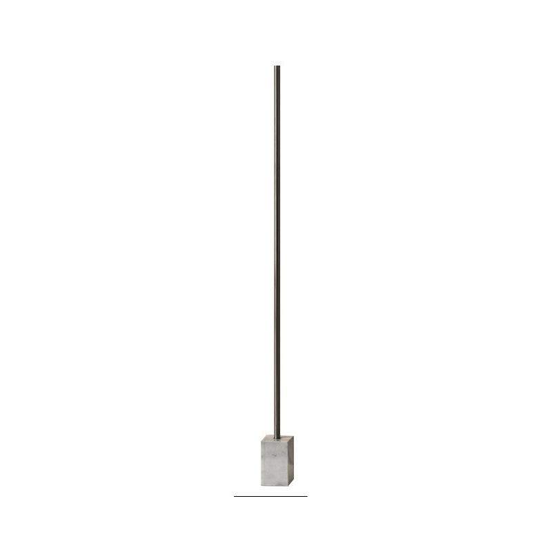 Arisha Minimalista LED Lampade da Terra Lineare Nero/Oro Metallo Marmo Soggiorno/Camera da Letto