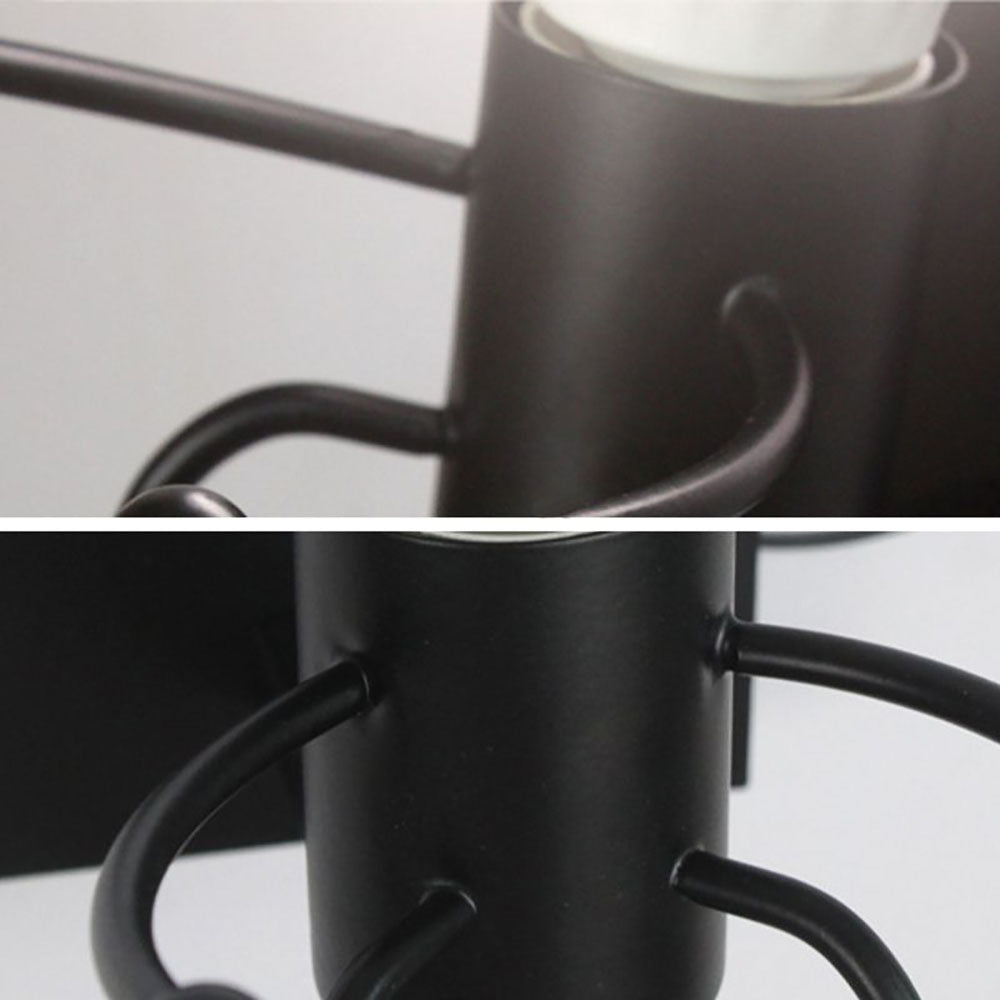 Luxo Moderno Decorativo LED Uomo Applique Metallo Bianco/Nero Camera da letto/Soggiorno/Bagno