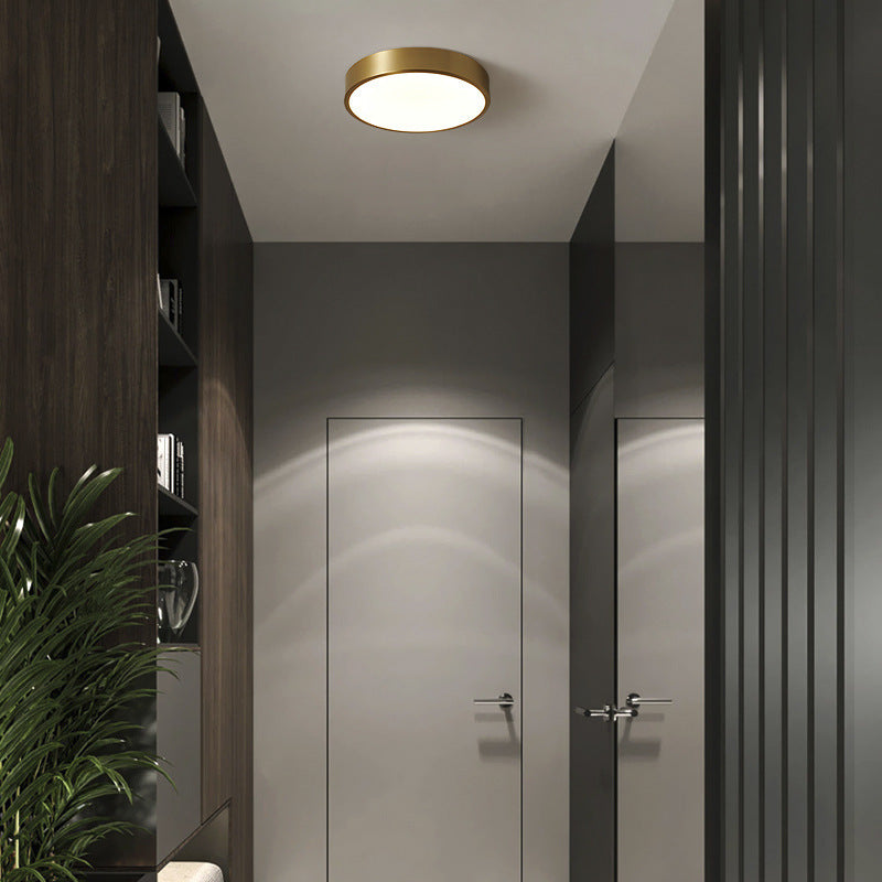 Arisha Nordica LED Plafoniere Ora Rotonda Metallo/Acrilico