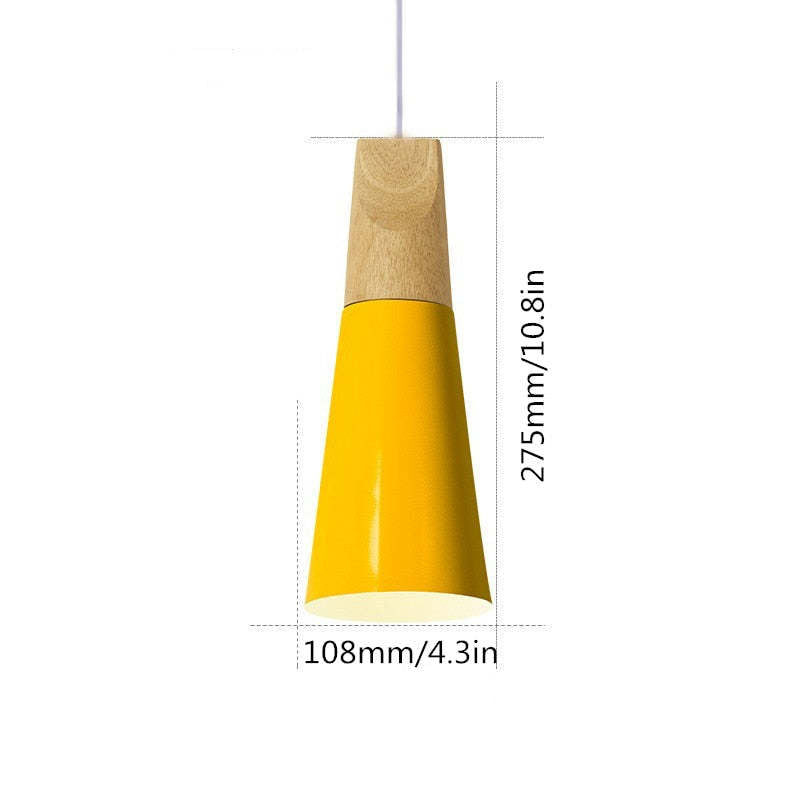Valentina Moderno Semplice LED Lampada a Sospensione Multi-Forme Legno/Metallo Soggiorno/Camera da Letto/Cucina
