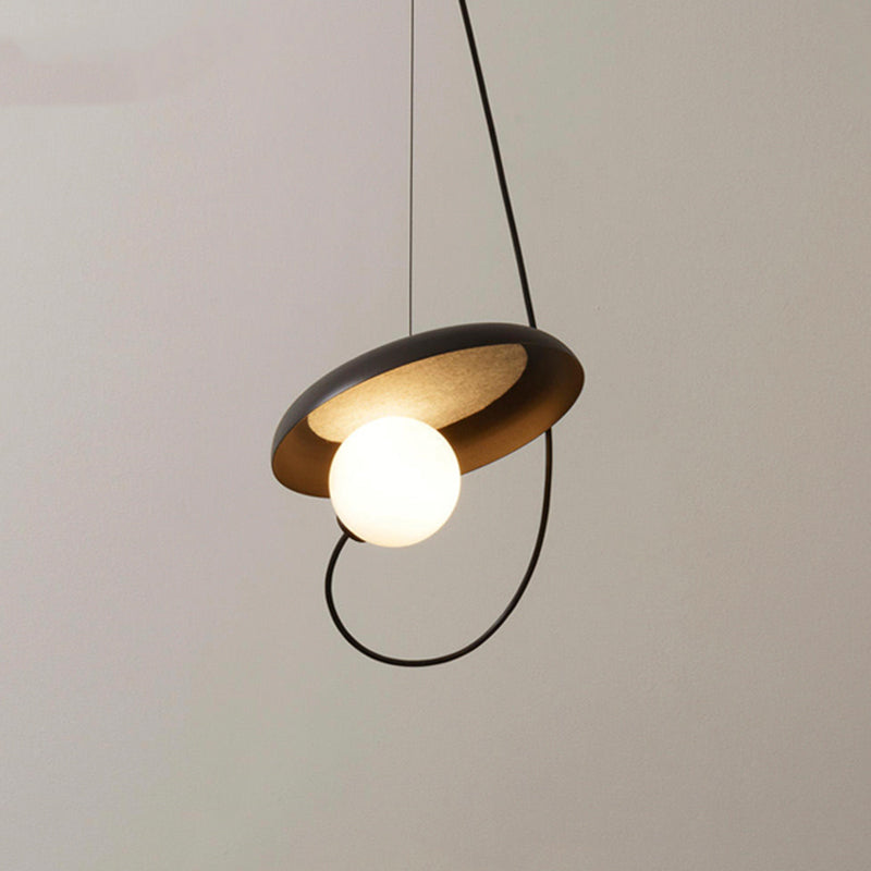 Avi Lampada a Sospensione Nero/Bianco/Rame Soggiorno Elegante Art Deco