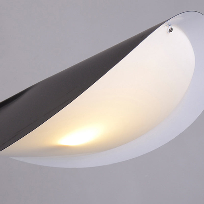 Arisha Moderna Design LED Lampada da Terra Metallo Nero Arco Soggiorno/Camera da Letto