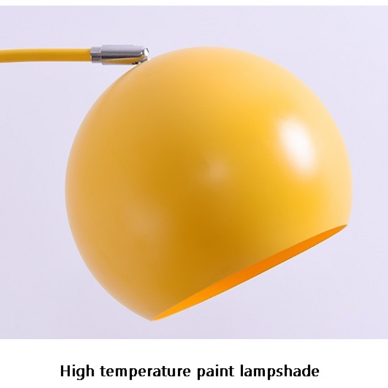 Mira Moderna LED Lampada da Terra Metallo Colorato Bellissimo