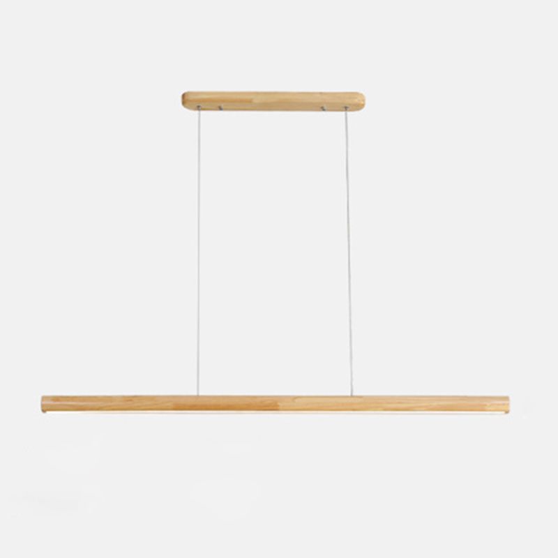 Muto Design Lineare Legno/Metallo Lampade a Sospensione Sala da Pranzo