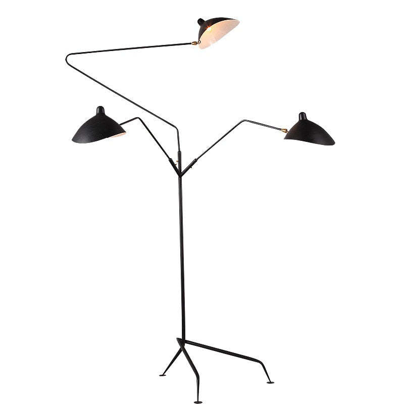 Arisha Industria Design LED Lampade da Terra Metallo Salotto/Studio