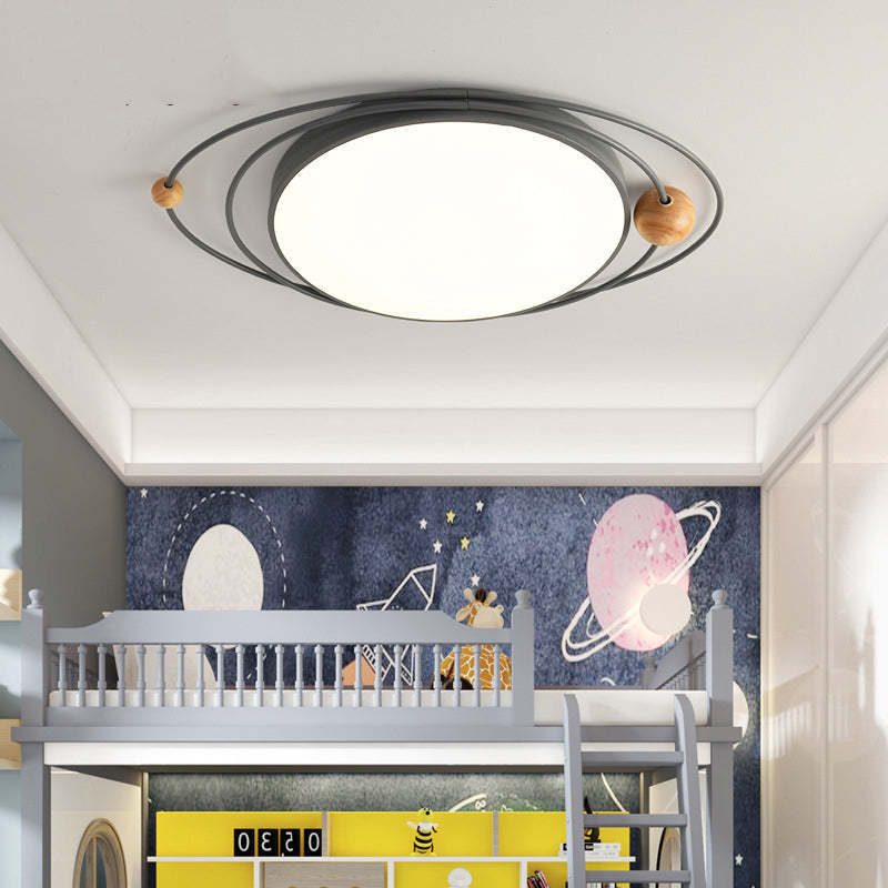 Arisha Moderne Design LED Plafoniere Metallo/Acrilico 5 Colori Galaxy Camera da Bambini