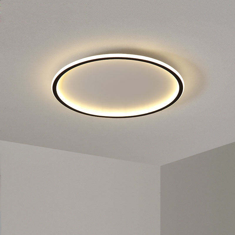 Arisha Moderne LED Plafoniere Rotonde Vuote Bianche