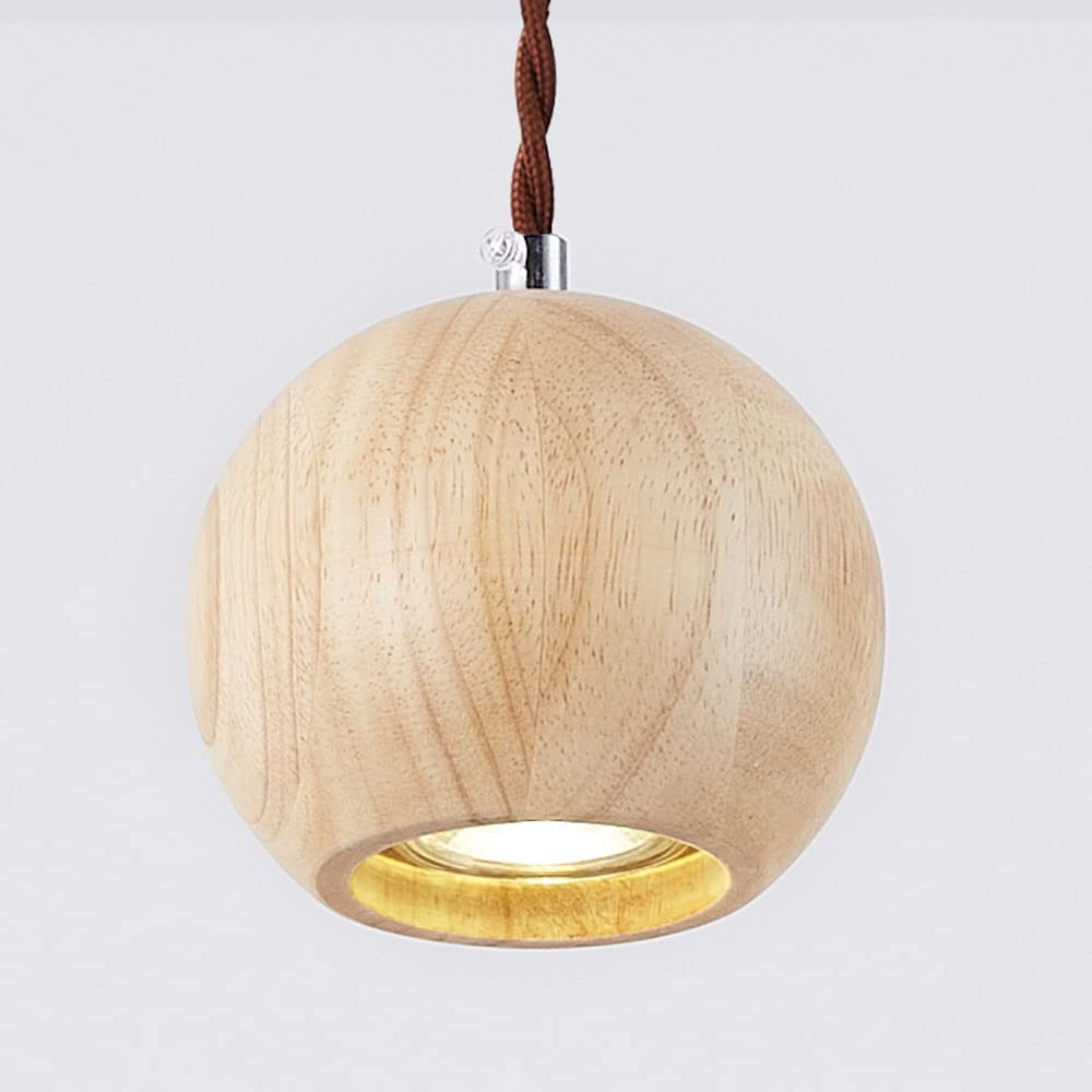 Muto Vintage Legno Sospensione Noce Soggiorno/Bar/Ristorante